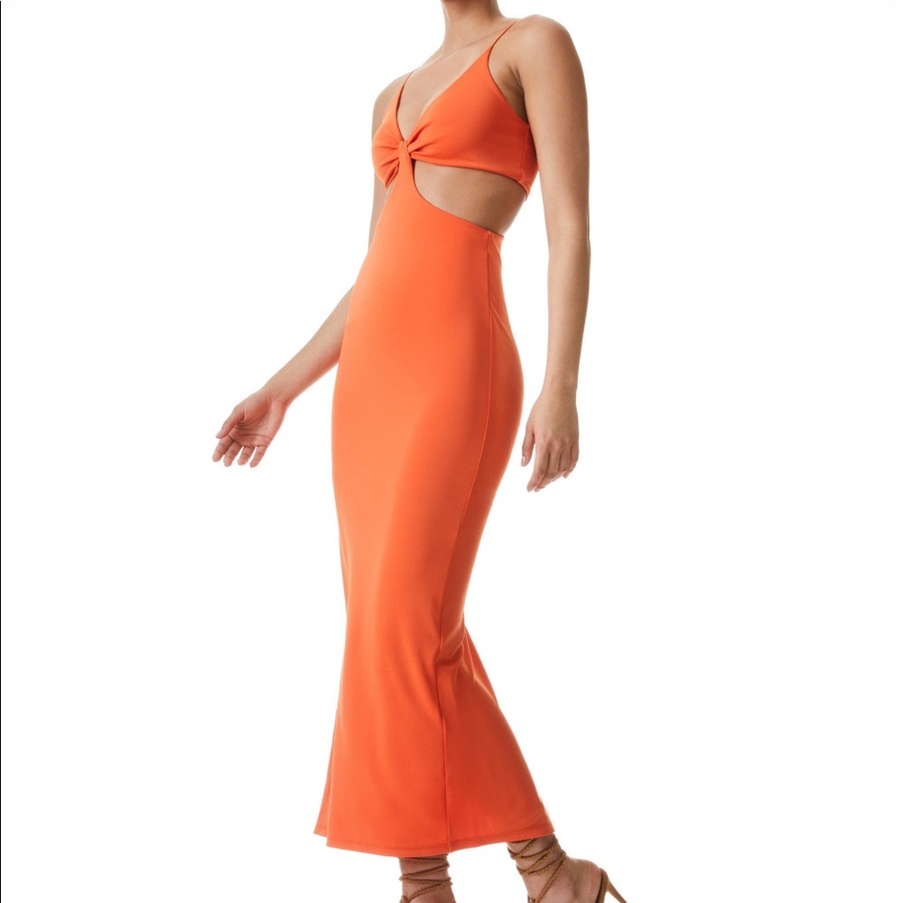 Alice & Olivia Havana Cut Out Dress